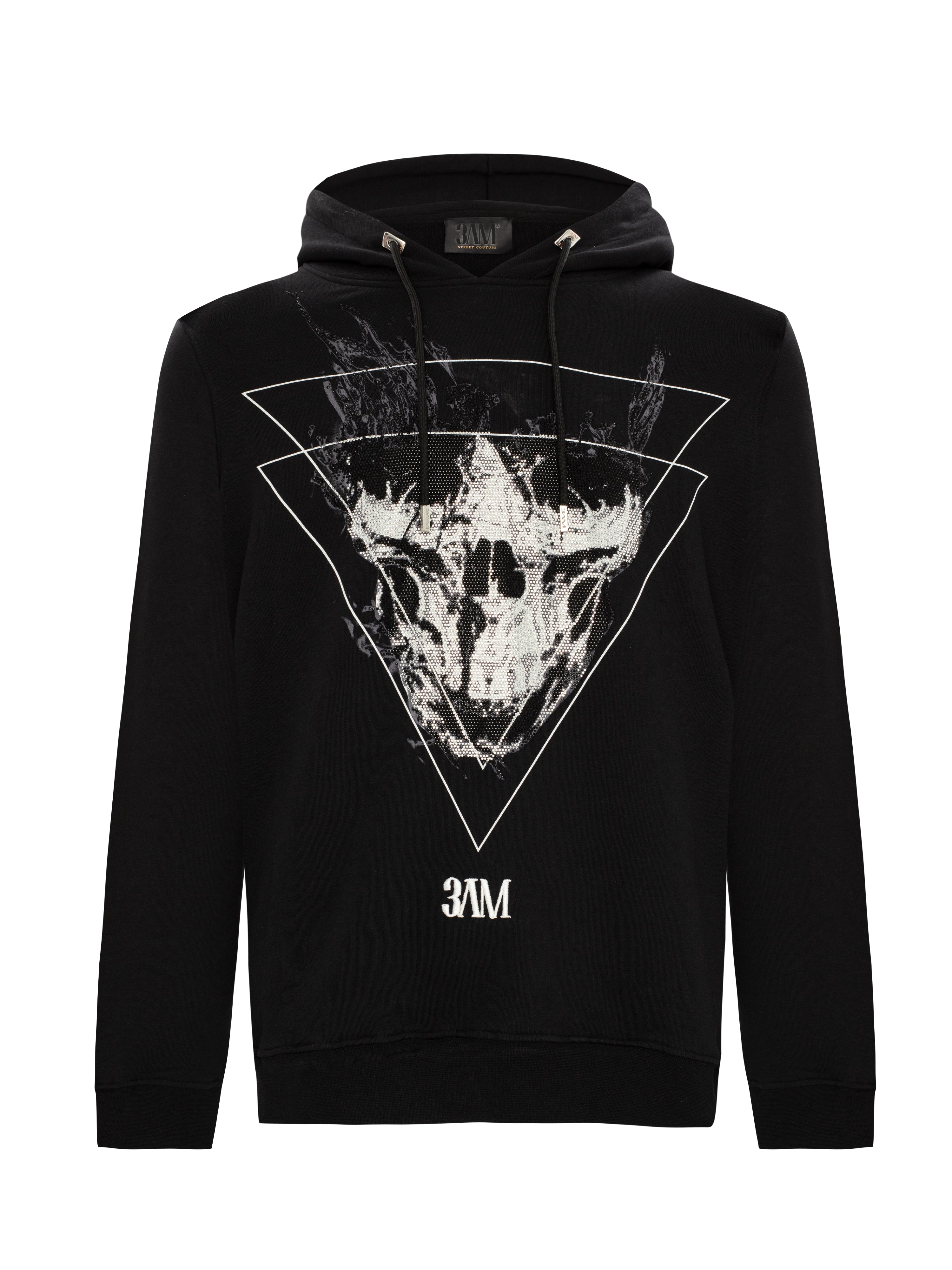 Hoody Skull Splash